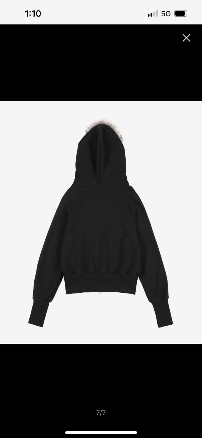 팬시클럽 퍼 후드집업 상품이미지4