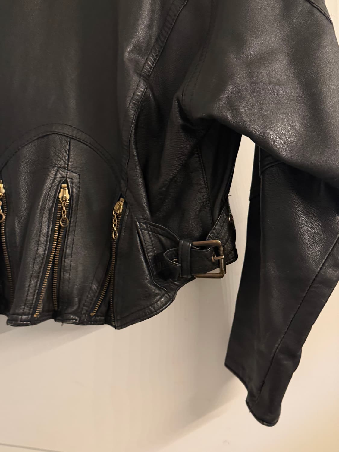 리얼레더 빈티지 가죽 자켓 상품이미지7