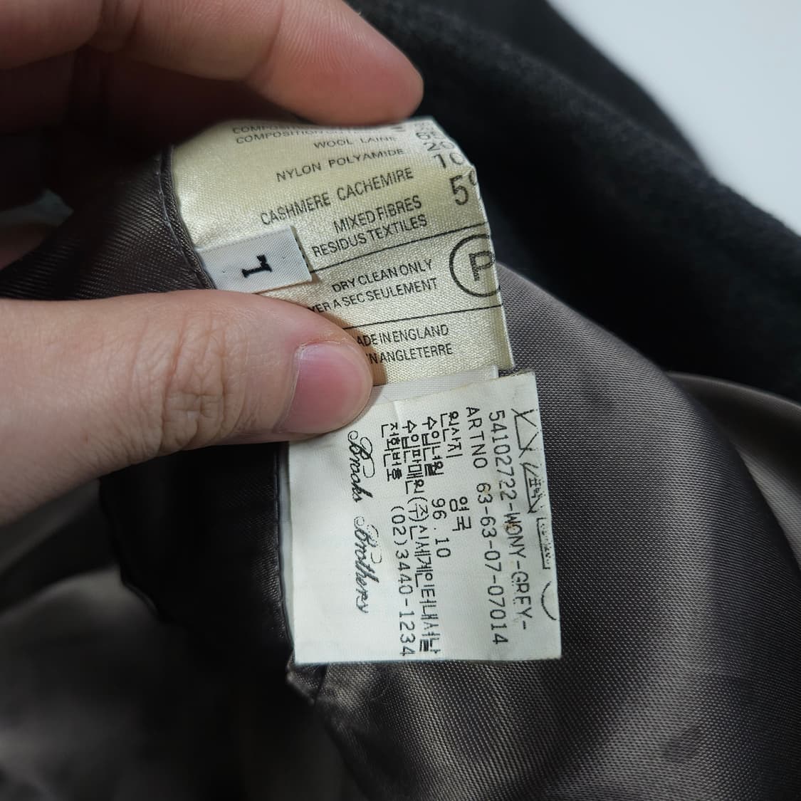 브룩스브라더스 울 코트 상품이미지6