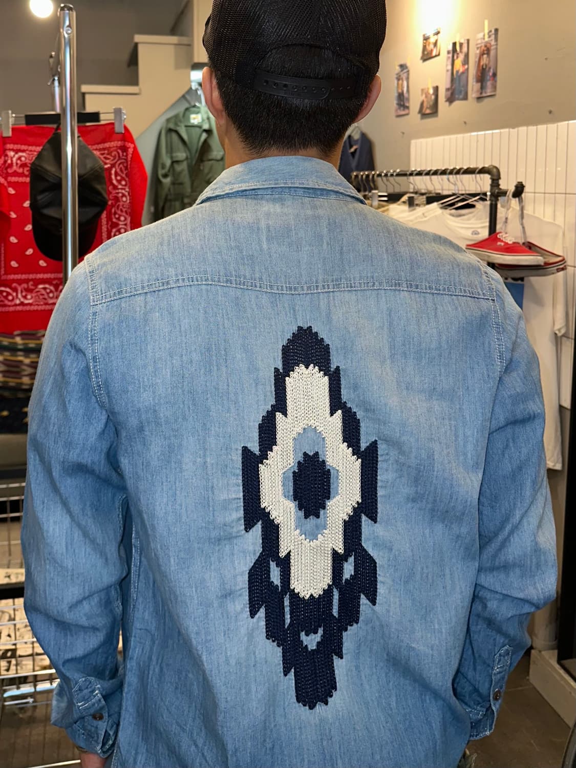 Anti Ballistic ethnic Denim Shirt 상품이미지2