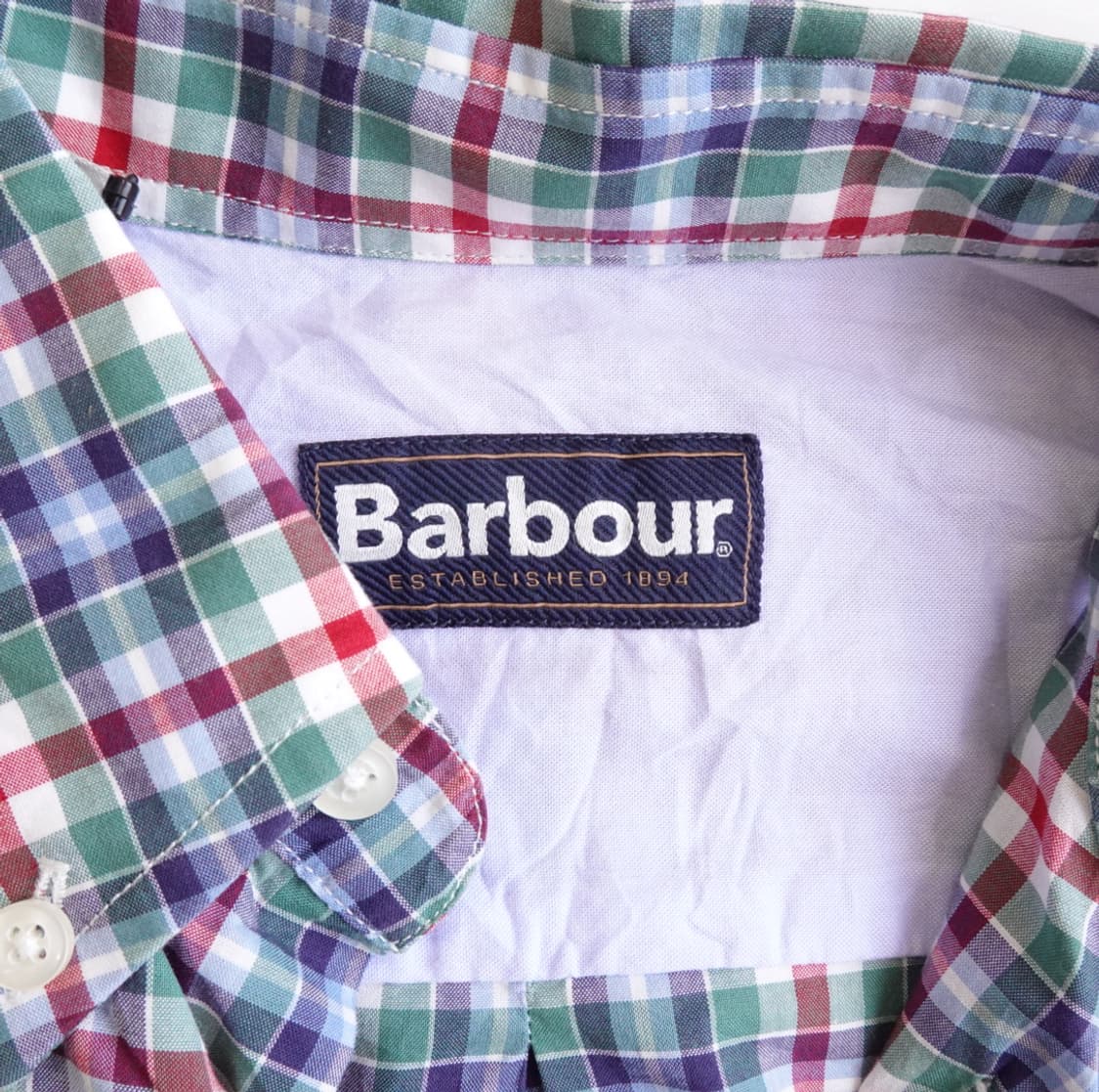 바버(Barbour) 체크 셔츠 1982 상품이미지4