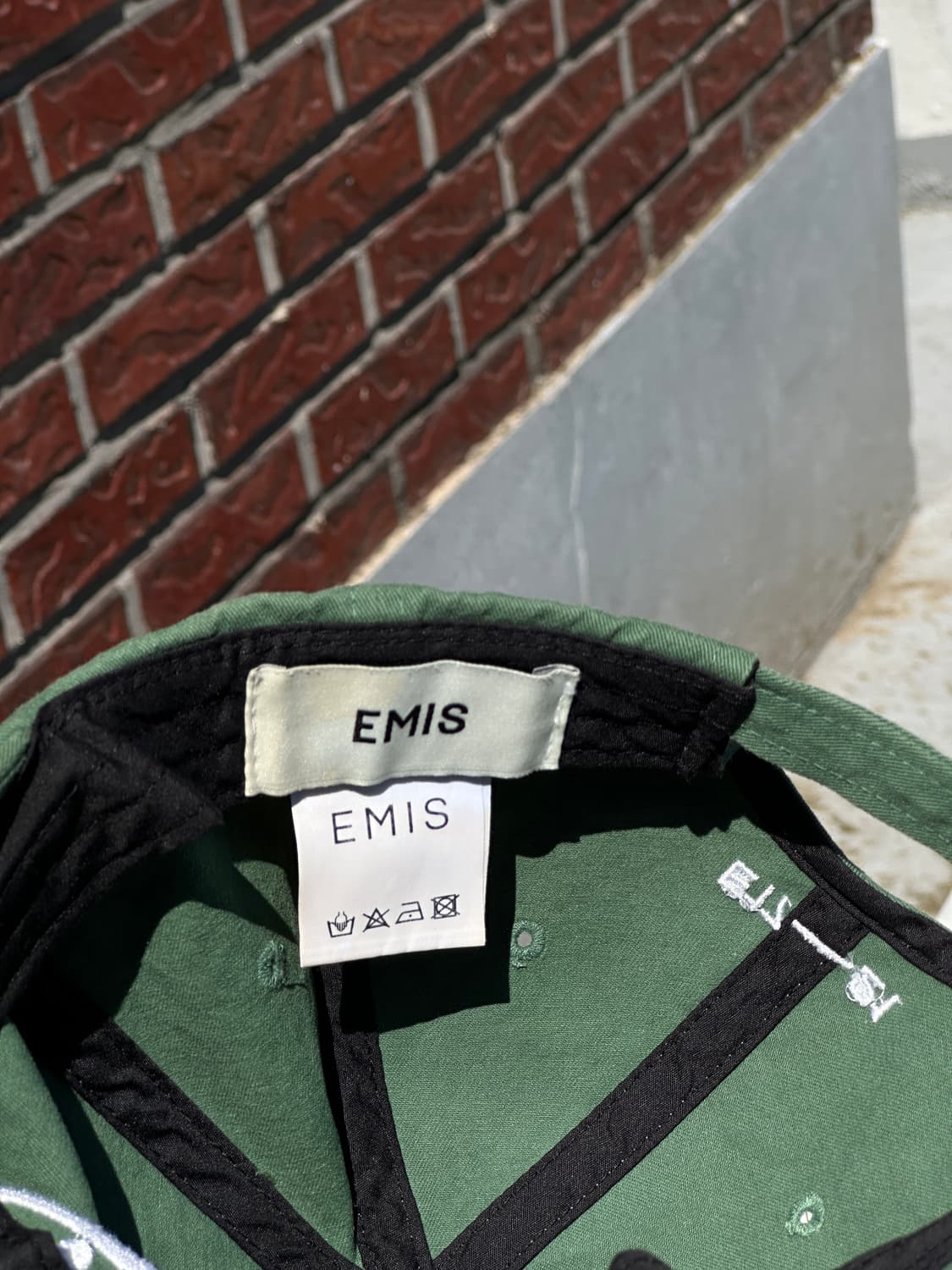 [F] emis 이미스 그린톤 볼캡 모자 상품이미지6