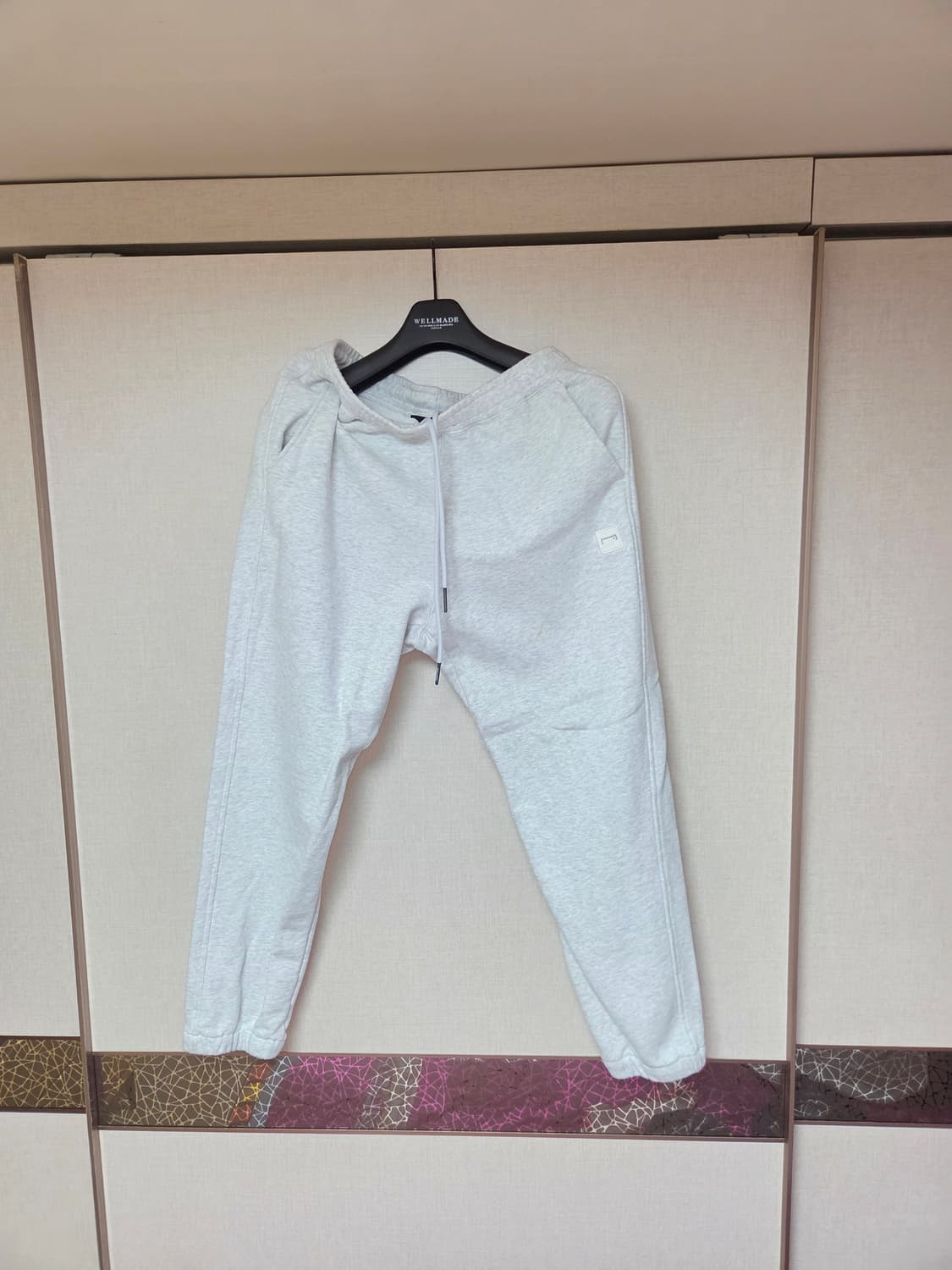 GOALSTUDIO 하프집업 맨투맨 그레이,  상하세트 상품이미지5