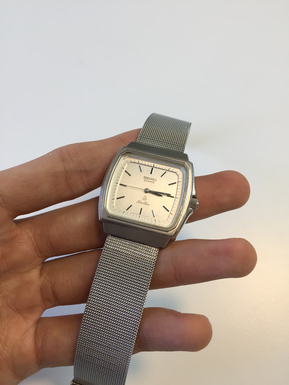 80s seiko silver wave square ver.2 상품이미지6