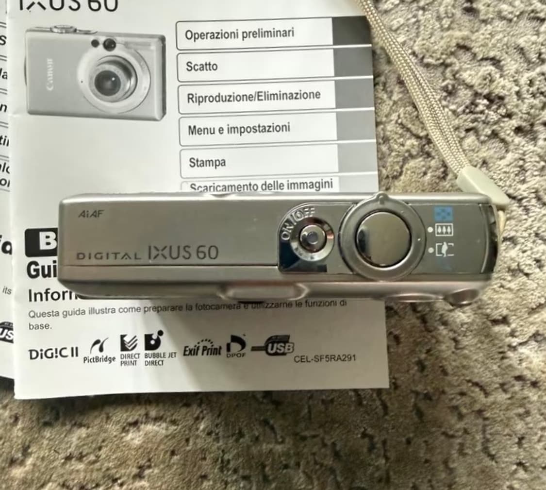 CANON IXUS 60 캐논 익서스 60 빈티지 디지털카메라 디카 상품이미지8
