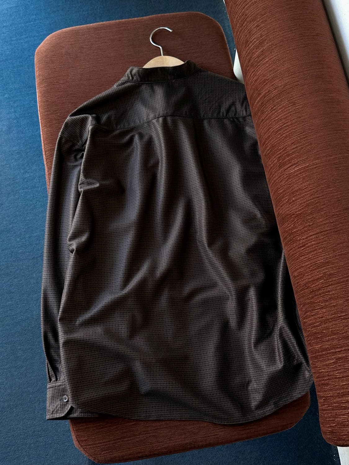 Design pattern stand collar shirt 상품이미지7