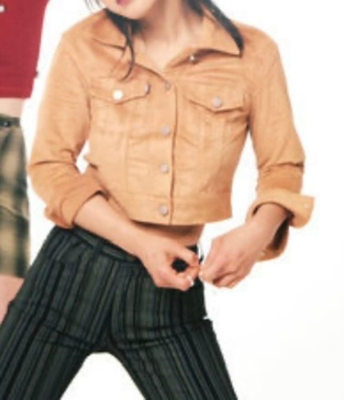 미스치프 스웨이드 트러커 자켓 상품이미지1