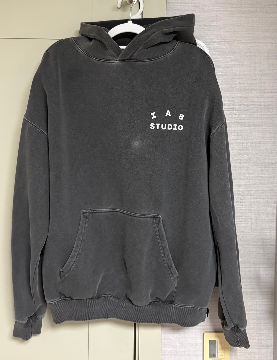 아이앱스튜디오 피그먼트 후드티XL 상품이미지2