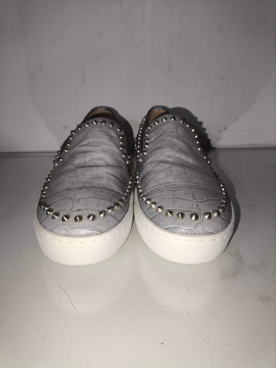 255mm 스터드 가죽 슬립온 슈커스 상품이미지2