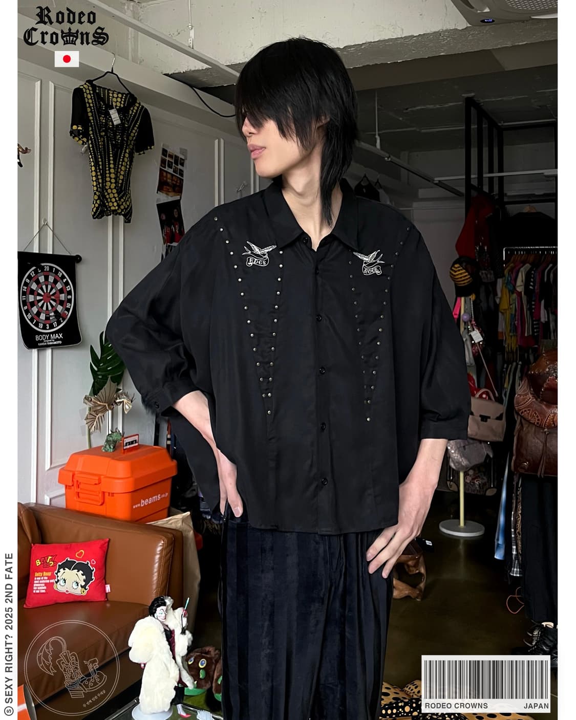 Rodeo Crowns Japan Dolman-Sleeve Shirt 상품이미지1