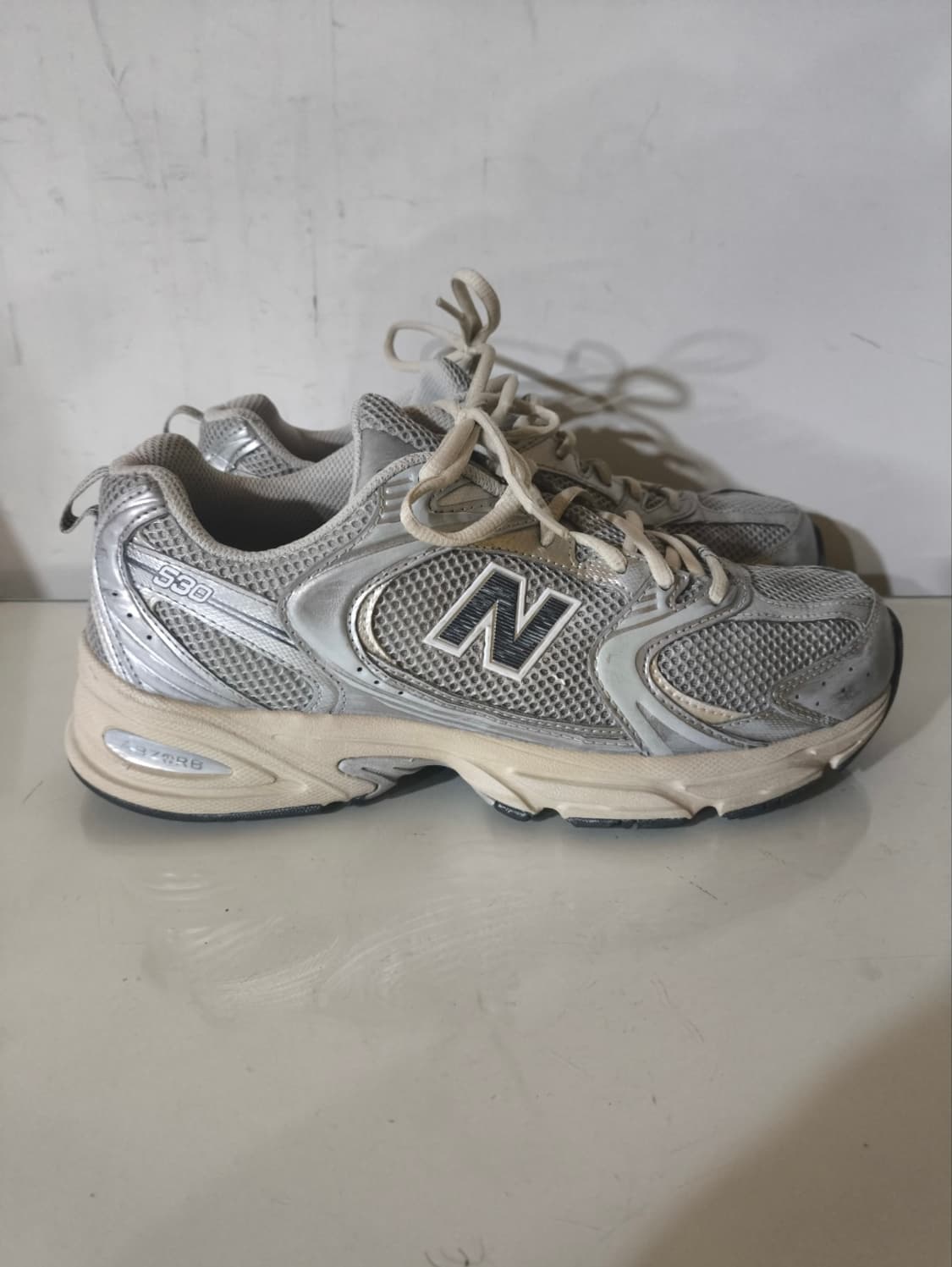 275mm 뉴발란스 530 실버 메탈릭 운동화 상품이미지2
