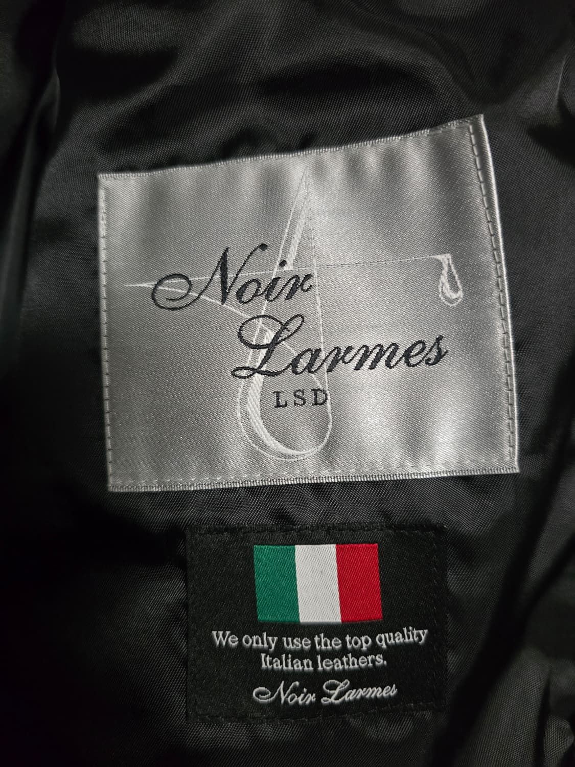 느와르라르메스 라이더 레더자켓 상품이미지4