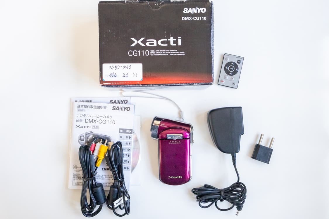Sanyo Xacti DMX-CG110 / 빈티지 디지털 캠코더 상품이미지9