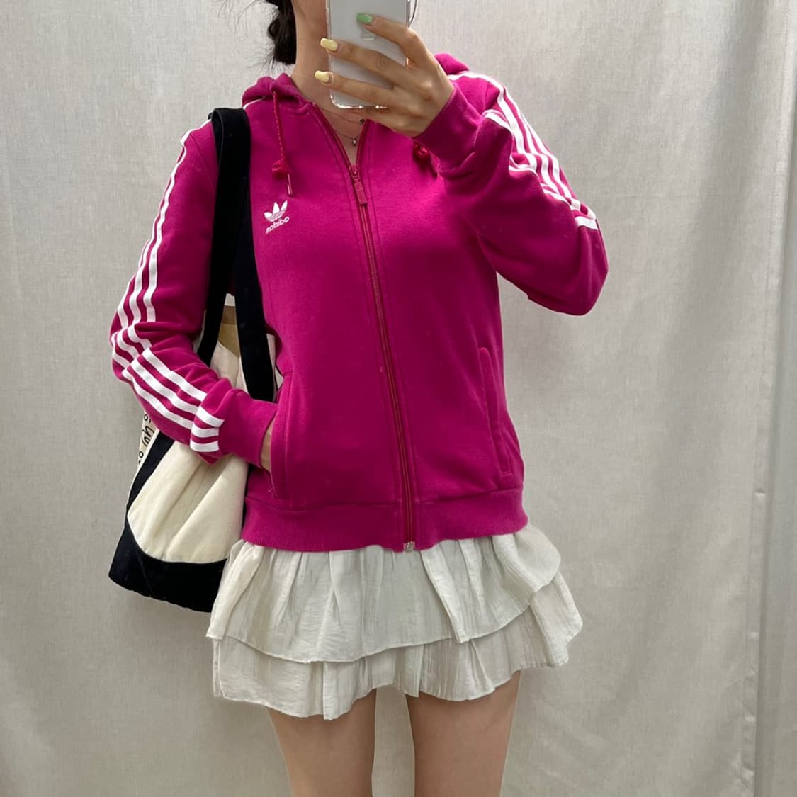 아디다스 트랙탑 후드 집업/#3856 상품이미지2