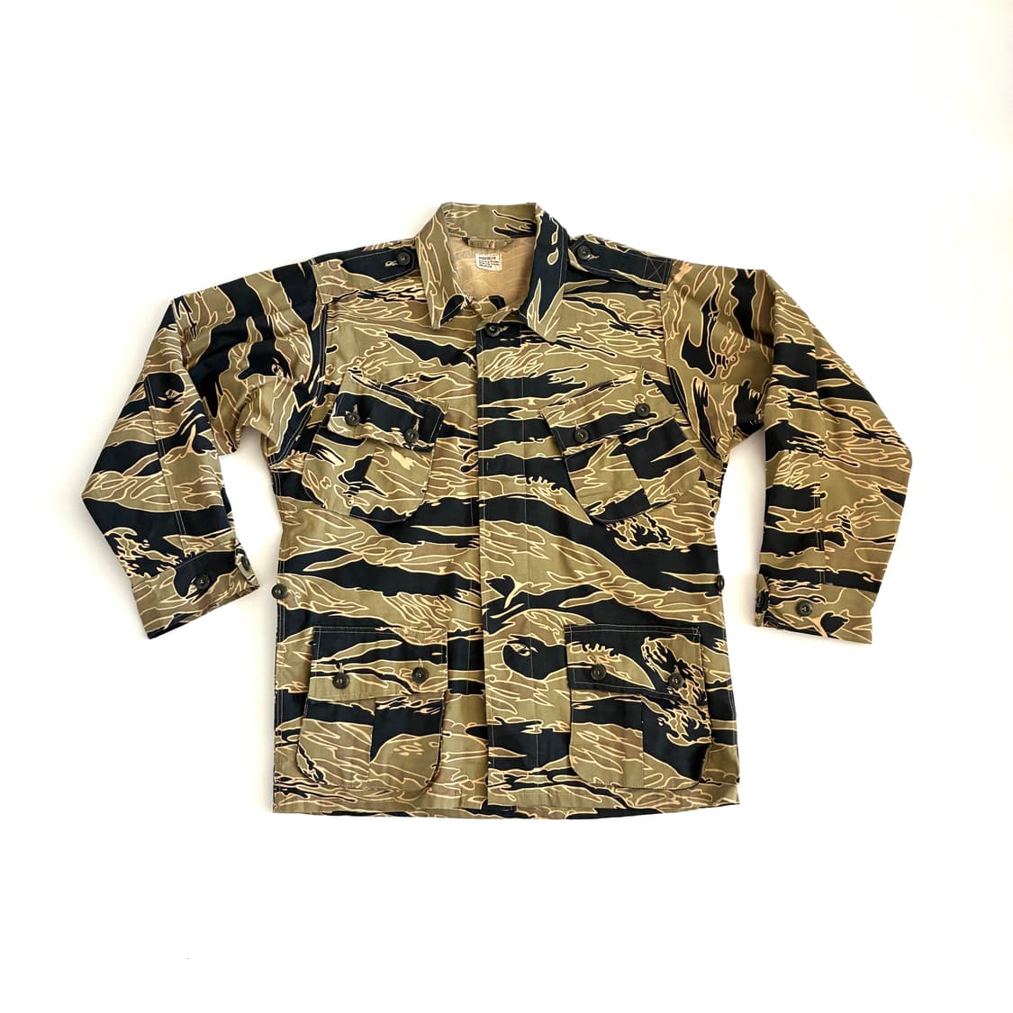 60년대 타이거카모 정글퍼티그 자켓 리프로 상품이미지1