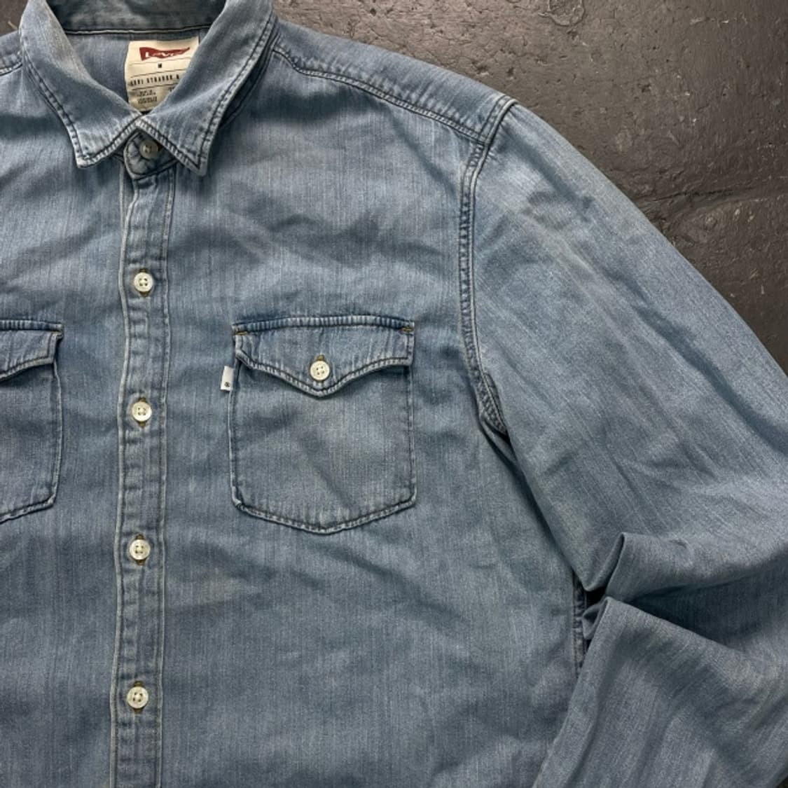 95 리바이스 웨스턴 데님셔츠 상품이미지2