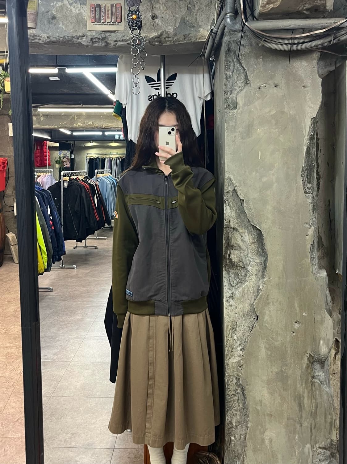 아디다스 패치 져지 카키 100 #csz2474 상품이미지2