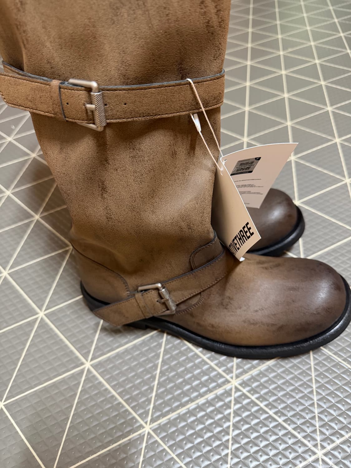 (새상품) 네거티브쓰리 부츠 Slouchy Long Boots  상품이미지3