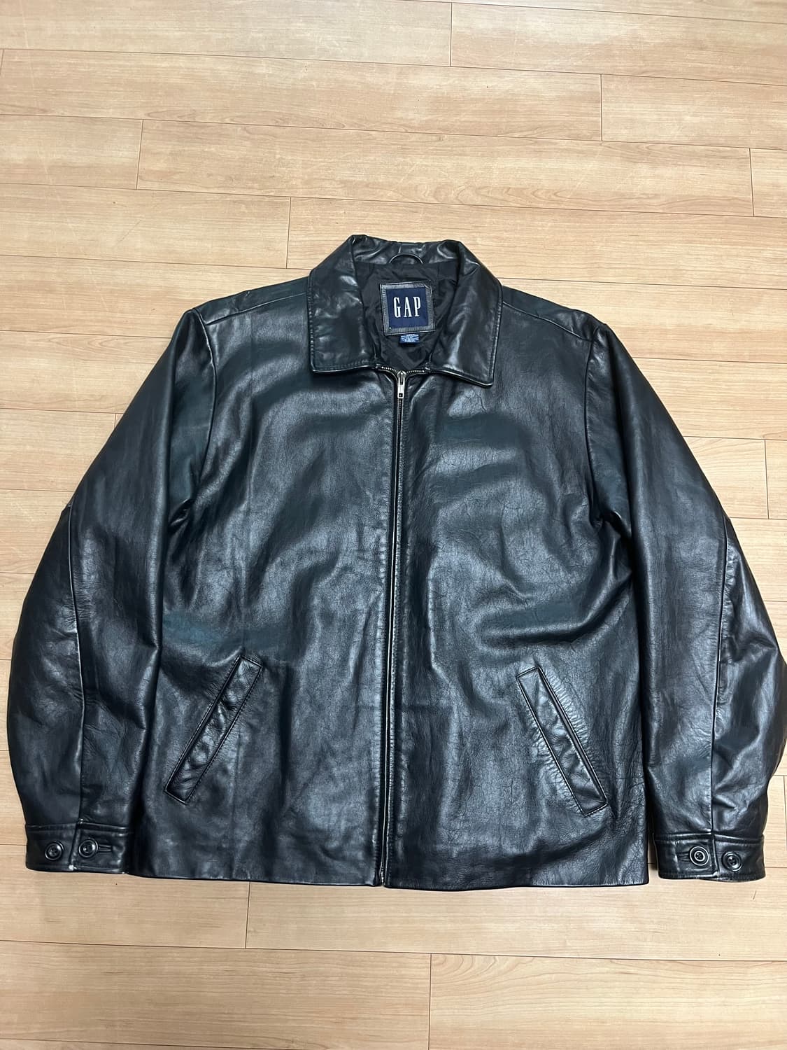 올드갭 레더 자켓 L 상품이미지1