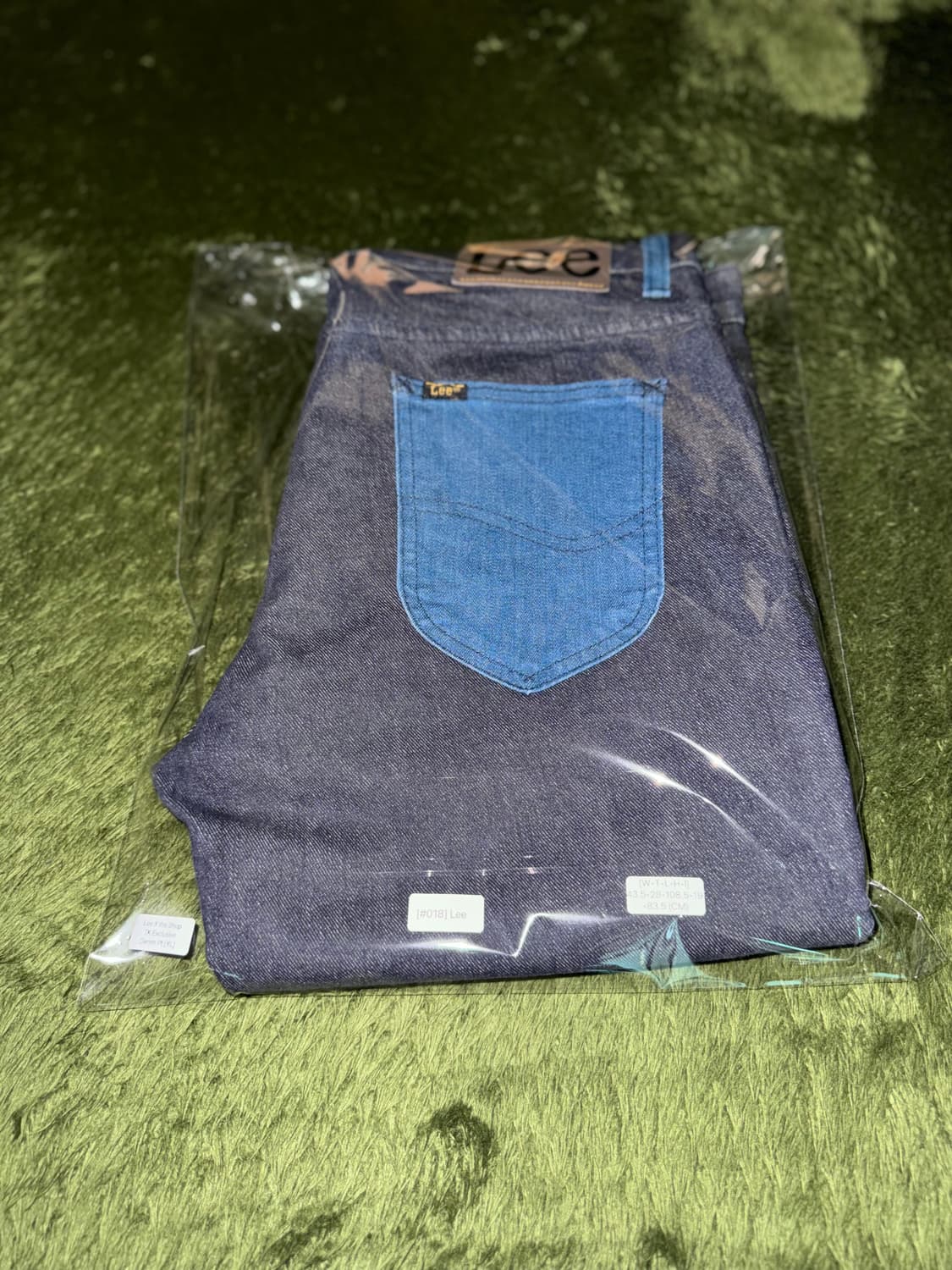 [XL] LEE 리 재팬 The Shop TK 별주 투톤 데님 팬츠 상품이미지10