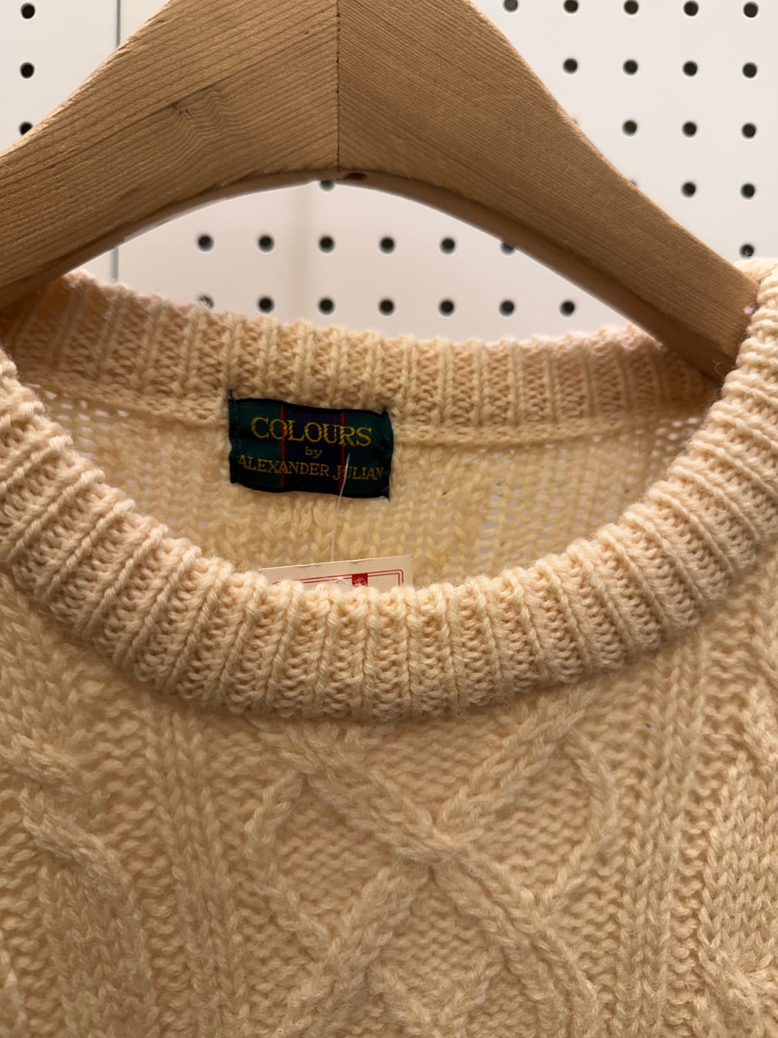 빈티지 케이블 패턴 니트 U1389 상품이미지5