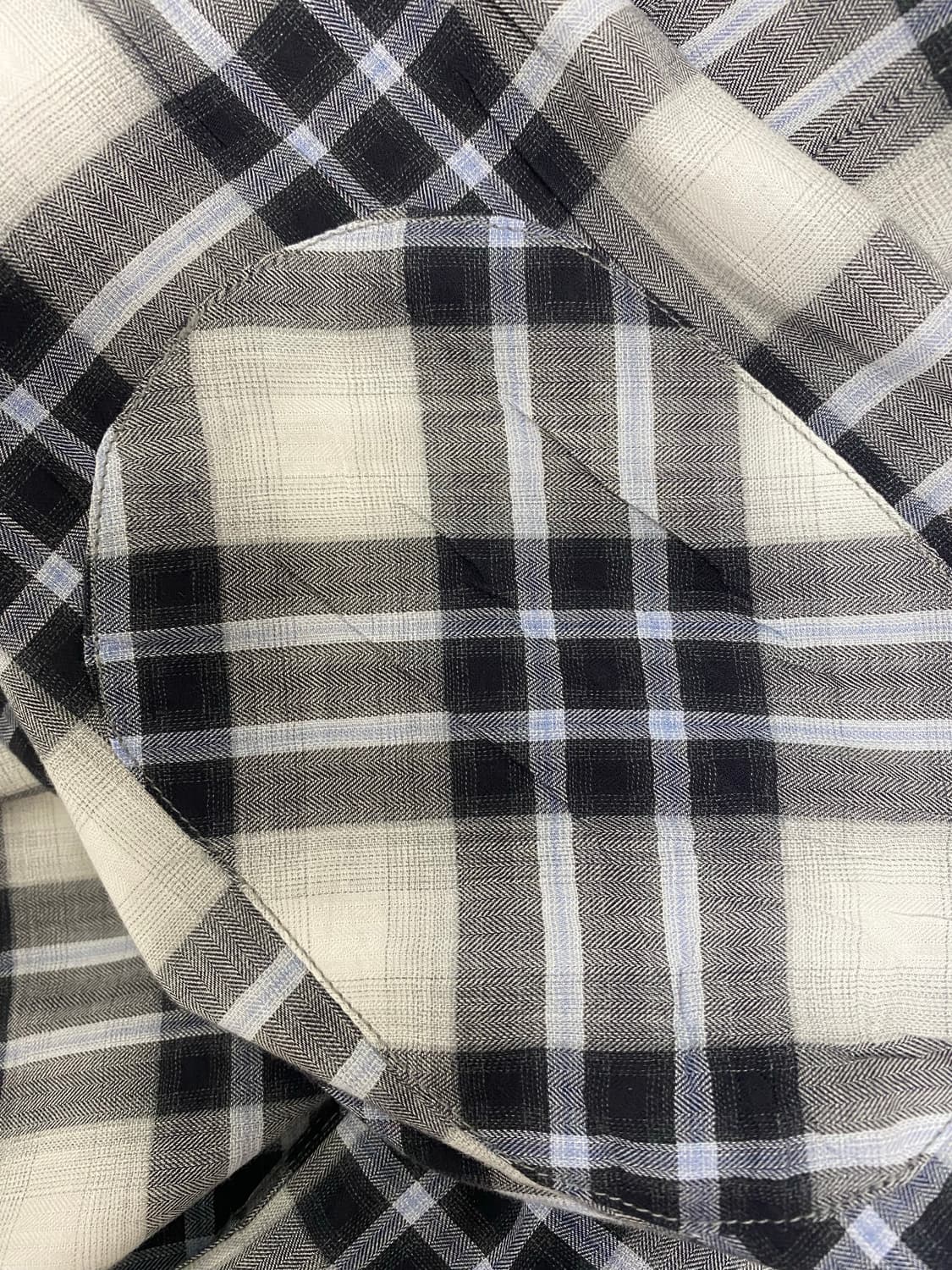 해칭룸 Archive Shirt V2 Oreo Check blue(2) 상품이미지3