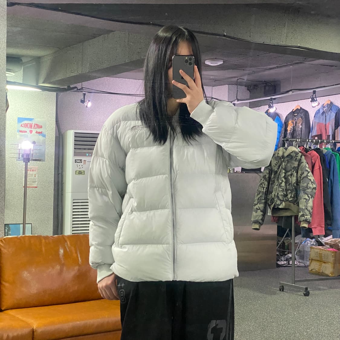 노스페이스 화이트라벨 노벨티 눕시 다운패딩 B3846  상품이미지1