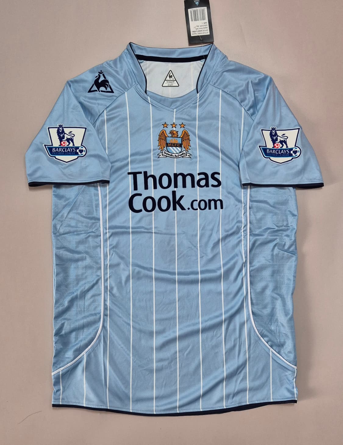 커스텀) 07-08 맨시티 홈 엘링 홀란드 커스텀 마킹 유니폼  L 상품이미지2