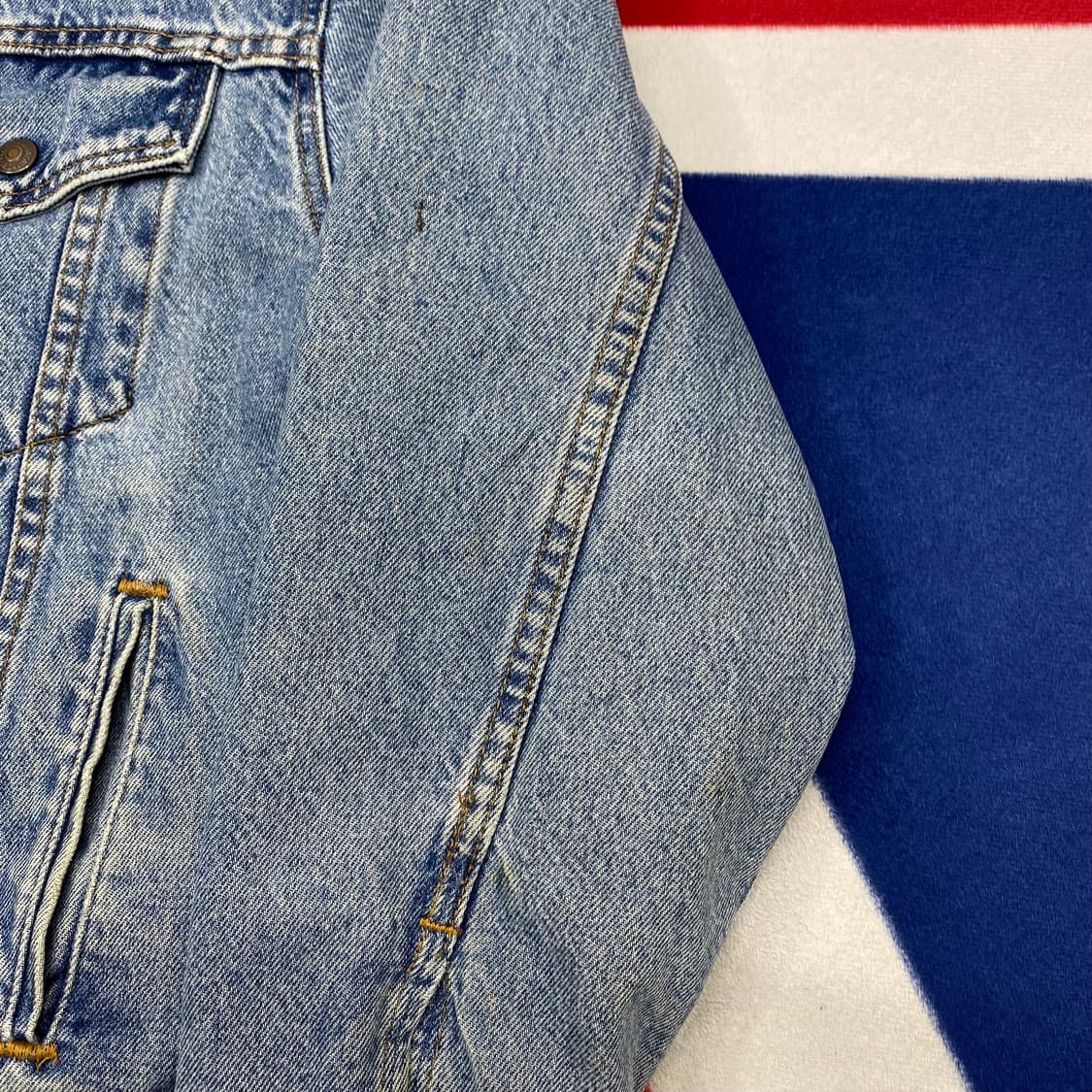 90s 리바이스 쉐르파 트러카자켓 S 상품이미지4