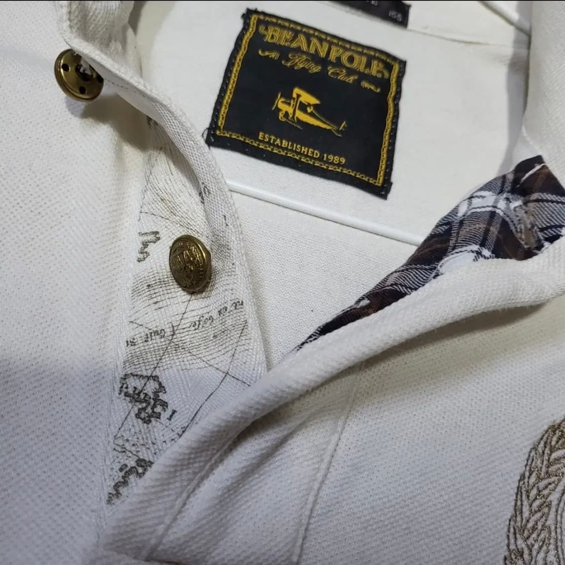 454 ) 빈폴 반팔 s 카라 폴로 티셔츠 최상급 교복스타일 완전예쁨 상품이미지5