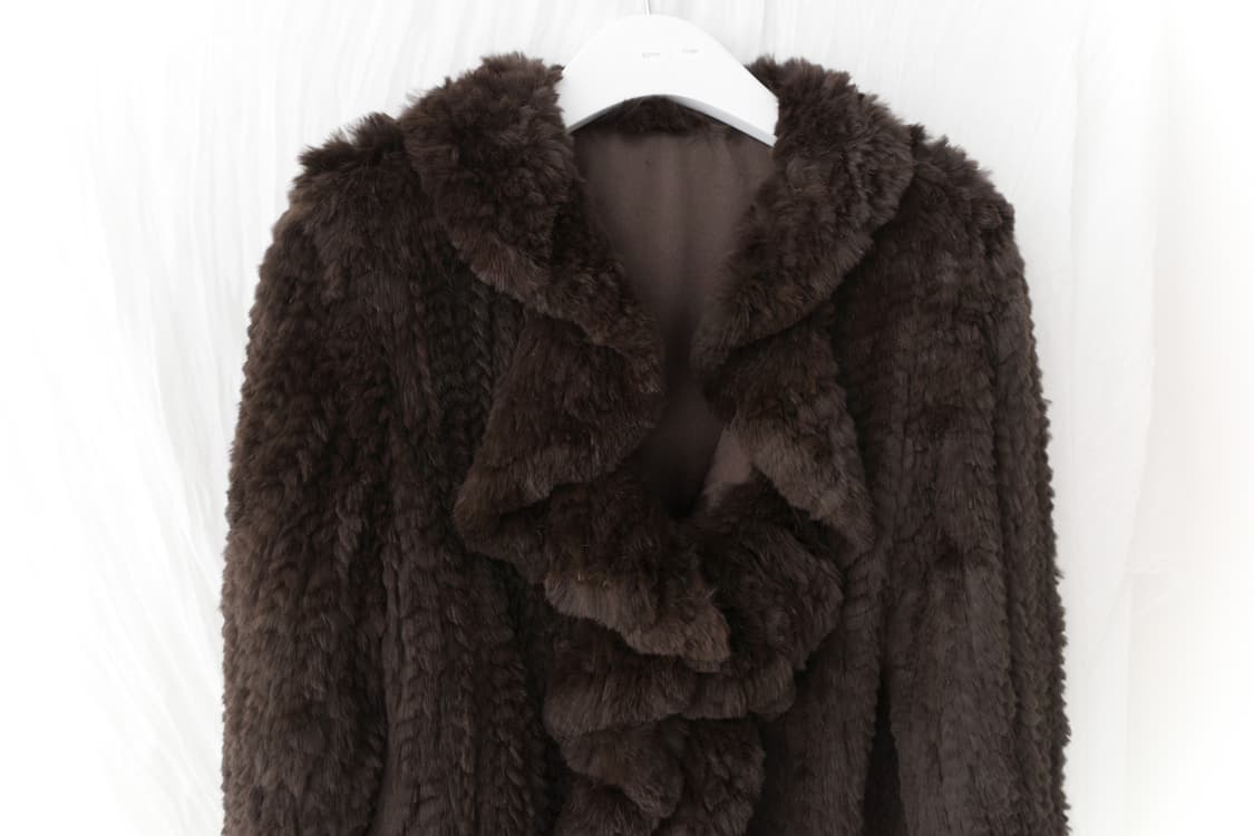 rabbit fur jacket 상품이미지3