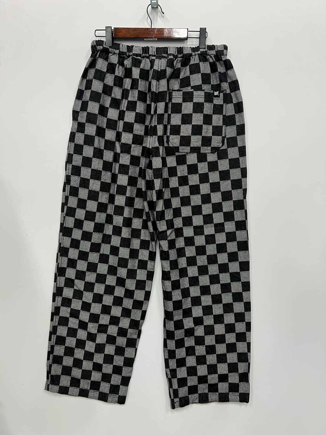 체크 바지 브라운브레스 상품이미지3