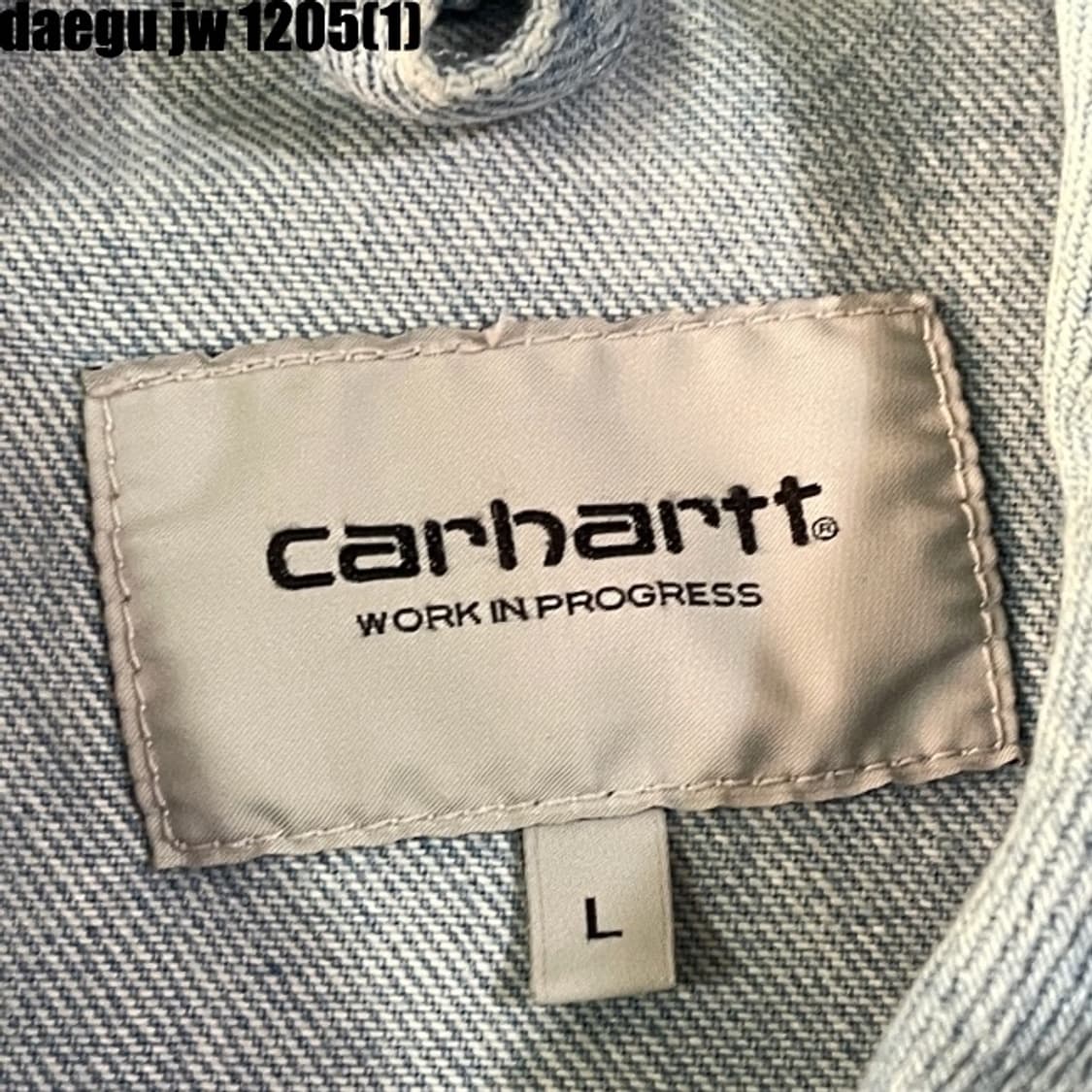 칼하트 데님자켓 상품이미지4