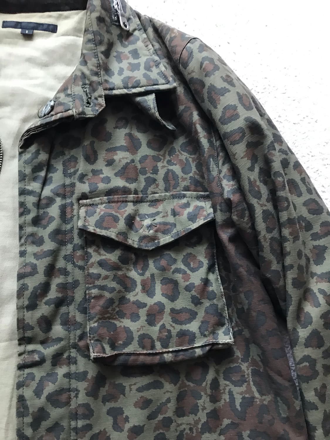 JPN- Discovered 레오파드 야상자켓 상품이미지4