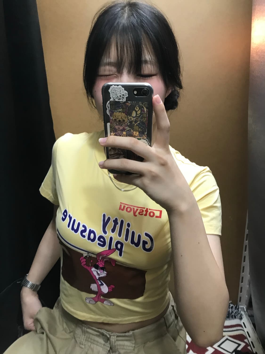 라츠유 크롭 반팔티 상품이미지5