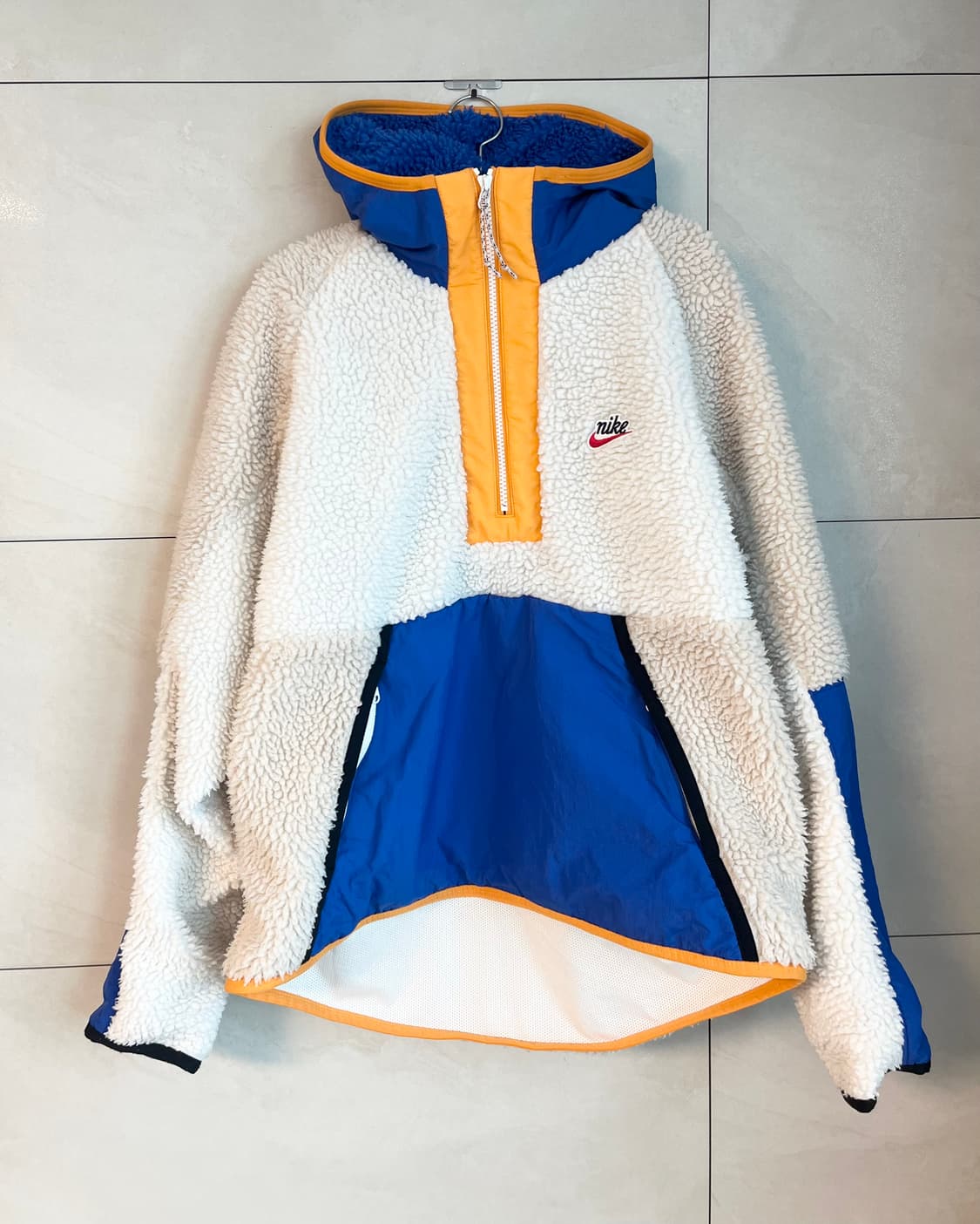 나이키 헤리티지 뽀글이 아노락 후리스 (L size) 상품이미지3