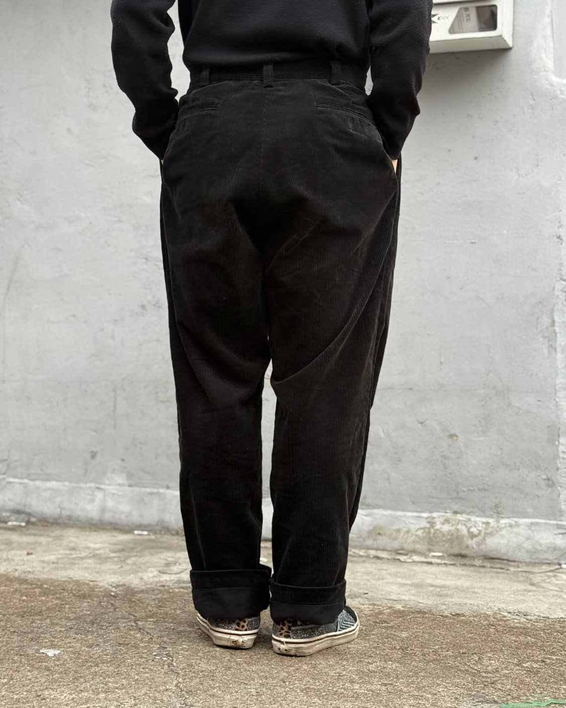 90‘s 폴로 랄프로렌 투턱 코듀로이 앤드류 팬츠 34 상품이미지8