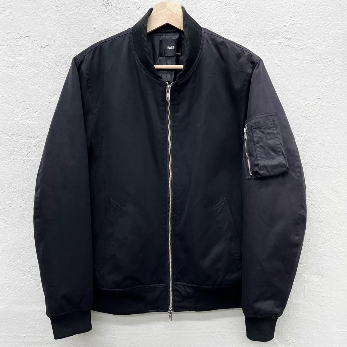 하레 블랙 2way 블루종 자켓  상품이미지2