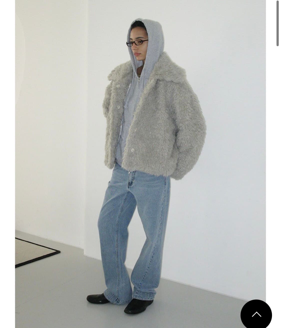 파르티멘토 퍼자켓 (라이트 그레이) 상품이미지1