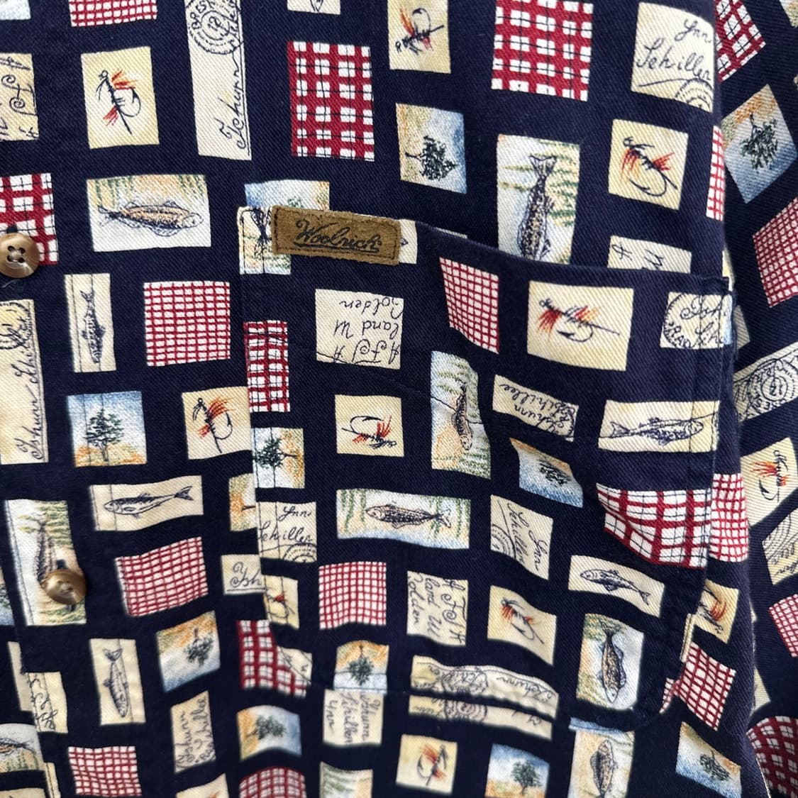 빈티지 울리치 아웃도어 낚시 자켓형 셔츠 - 남성 M 사이즈  상품이미지3