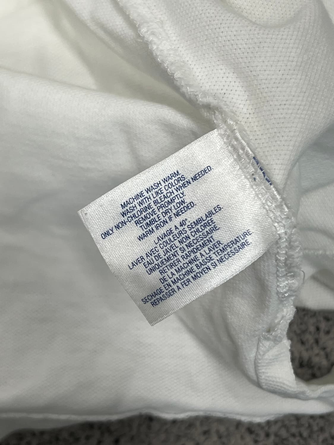 (XL) 폴로 랄프로렌 주니어 PK 카라 티 화이트 상품이미지4