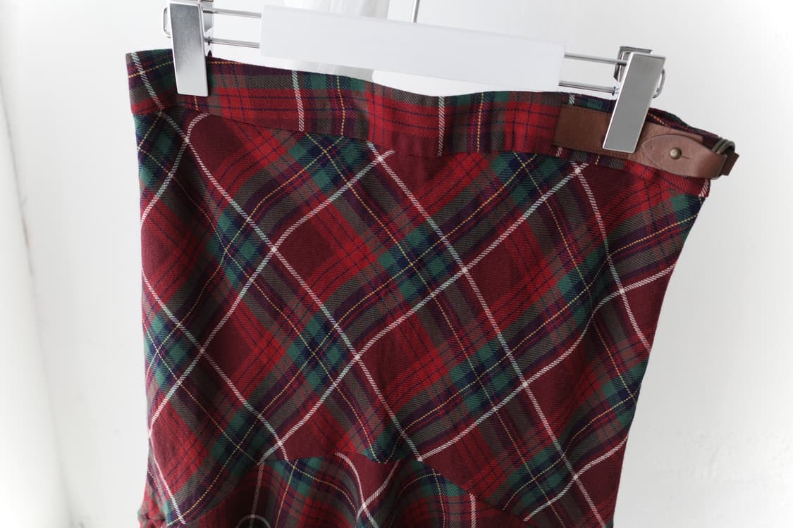 ralph lauren) check flared skirt 상품이미지4