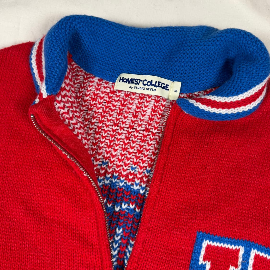 Honest College 니트 가디건 코위찬 상품이미지3