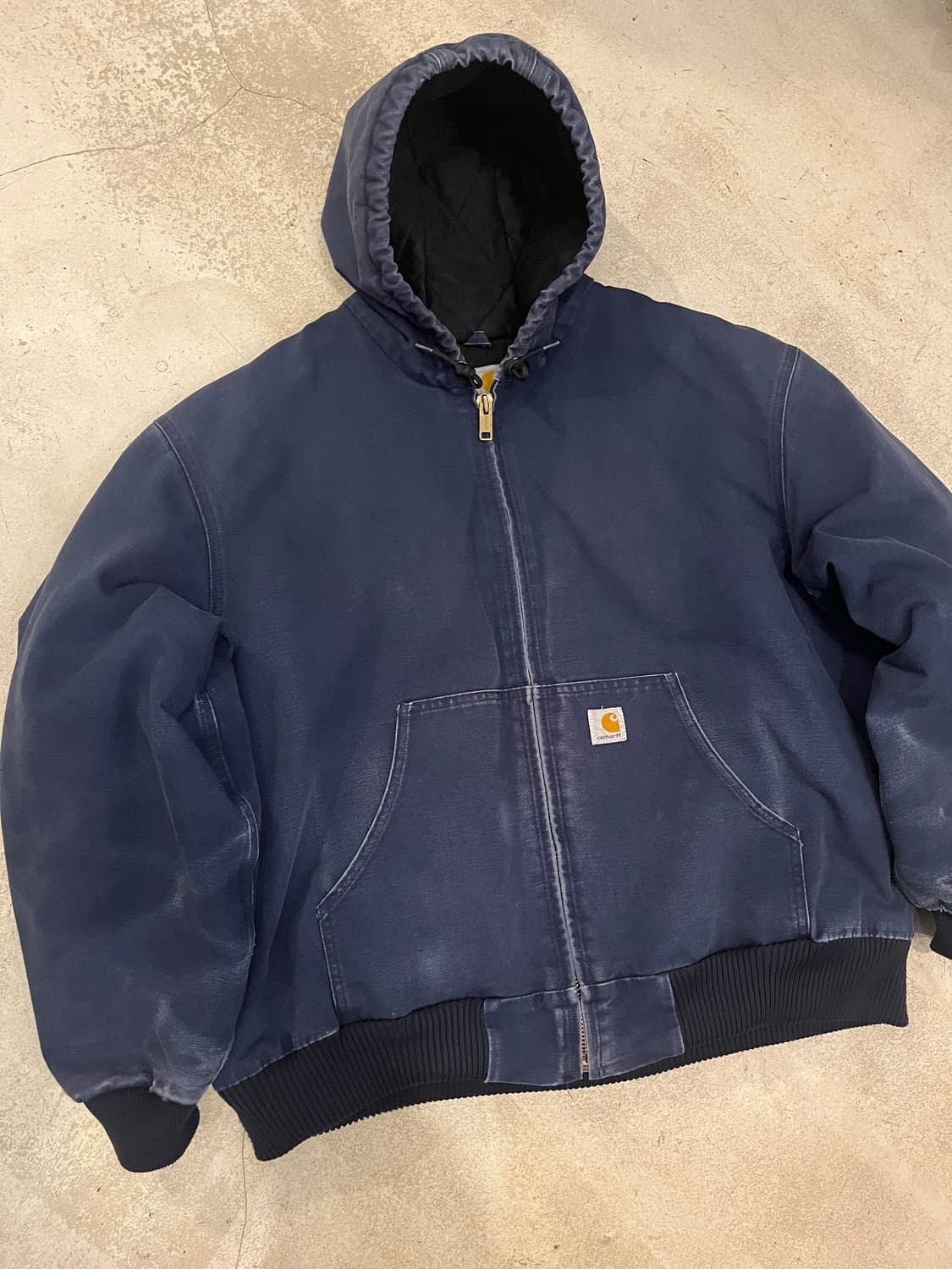 빈티지 칼하트 엑티브자켓 네이비 상품이미지1