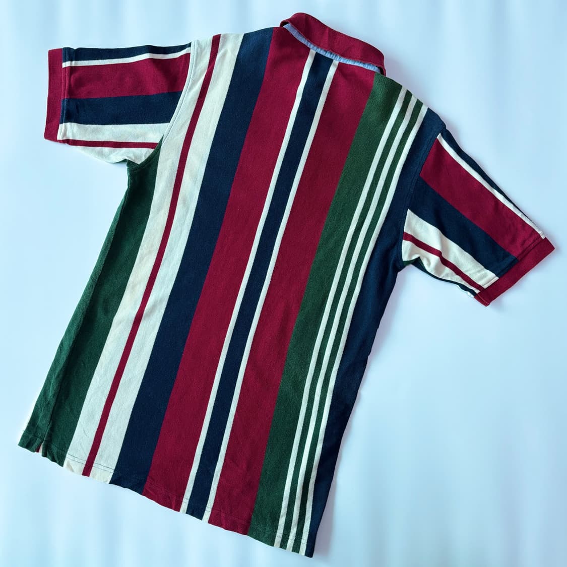 캐나디안 컨트리 멀티 스트라이프 빈티지 폴로셔츠 상품이미지5