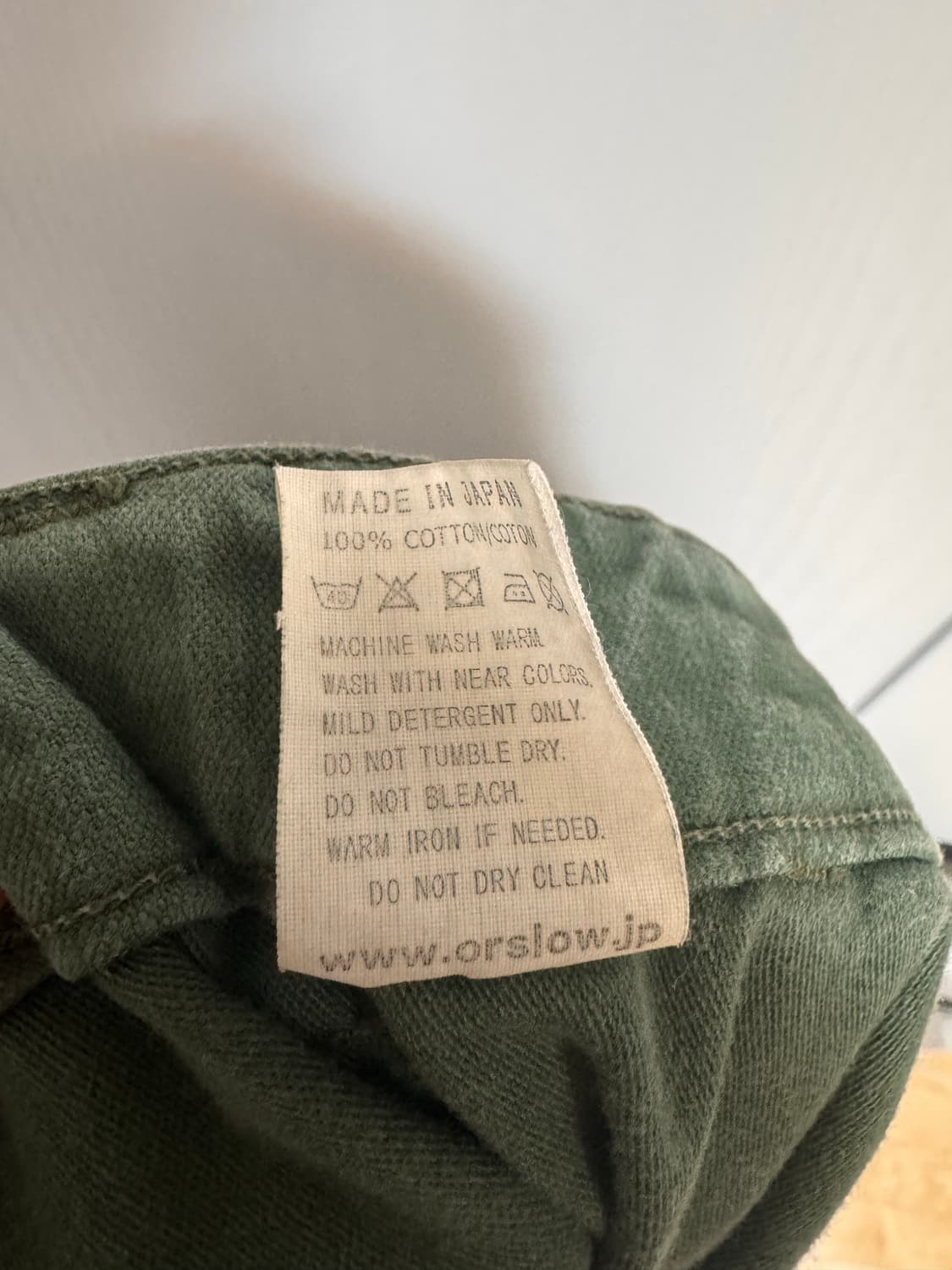 [2] 오어슬로우 퍼티그 팬츠 레귤러핏 상품이미지5