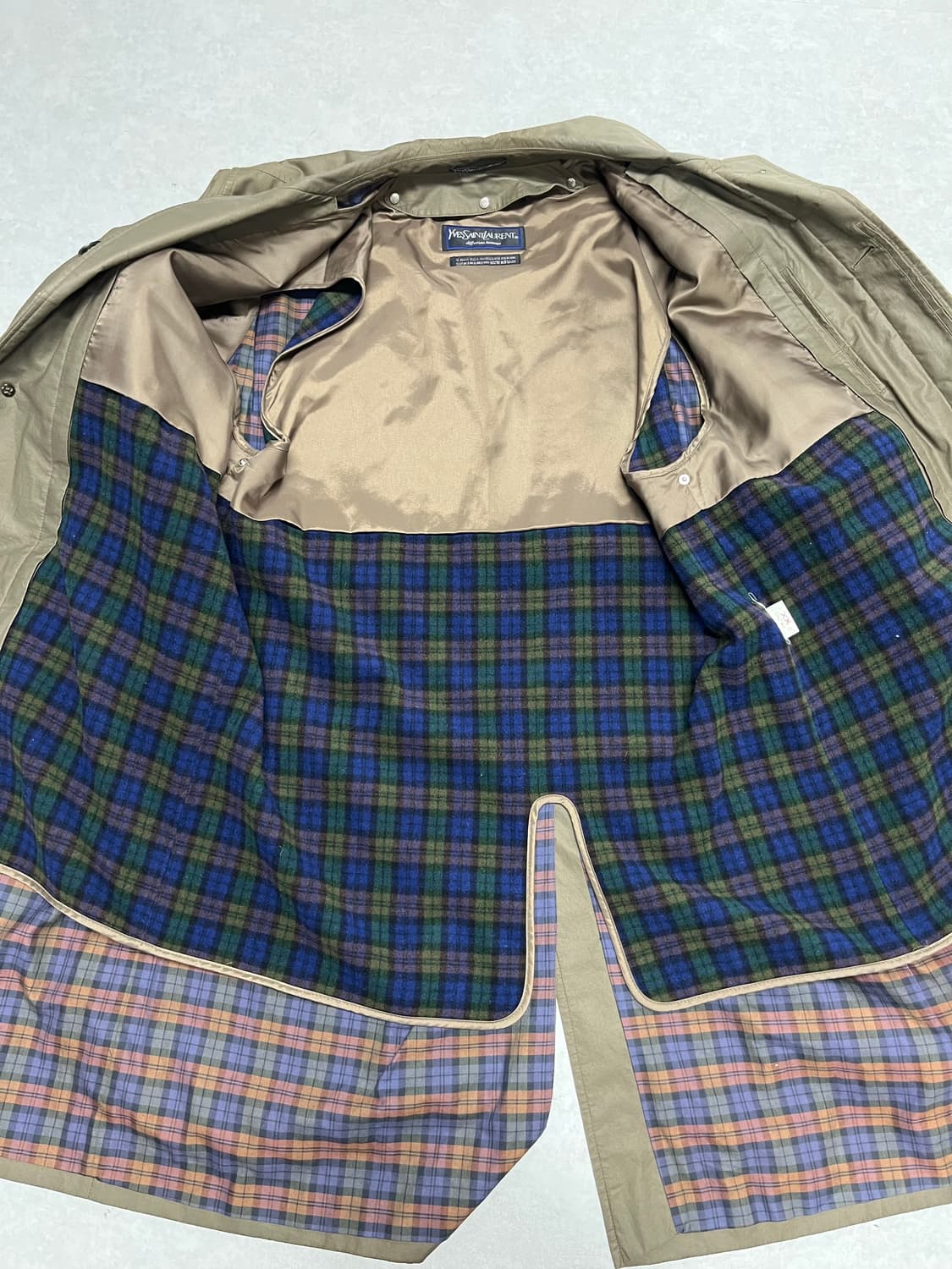 입생로랑 90s YSL 빈티지 트렌치 코드  상품이미지6