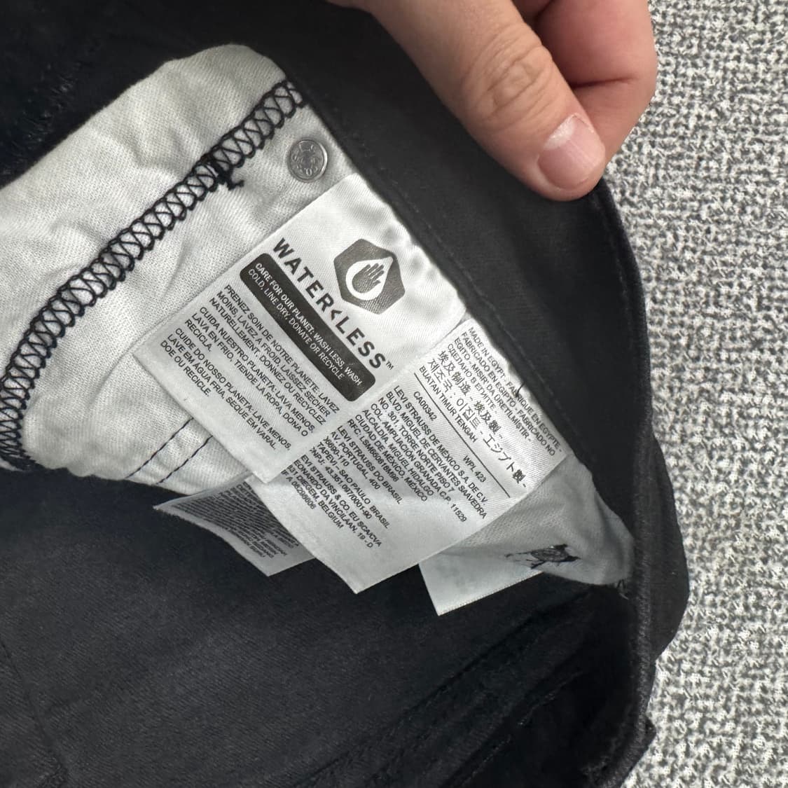 리바이스 블랙진 505 상품이미지4