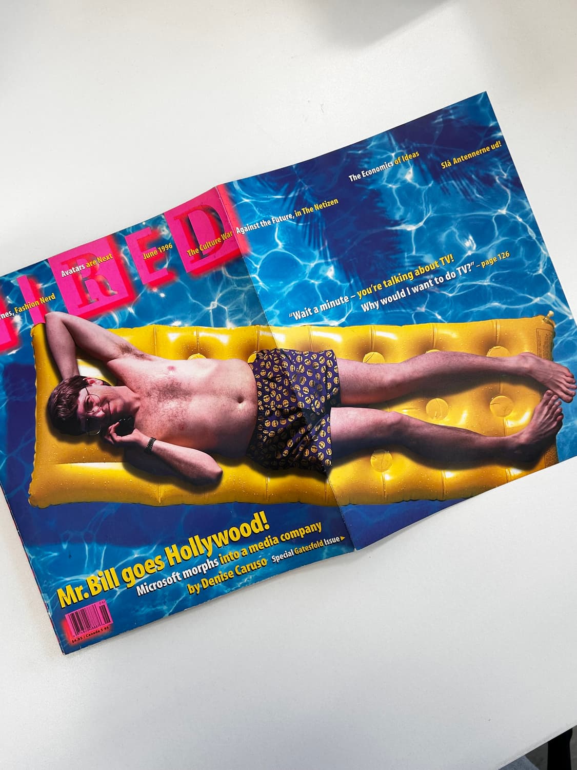 와이어드지 빌게이츠 커버 희귀본 상품이미지2