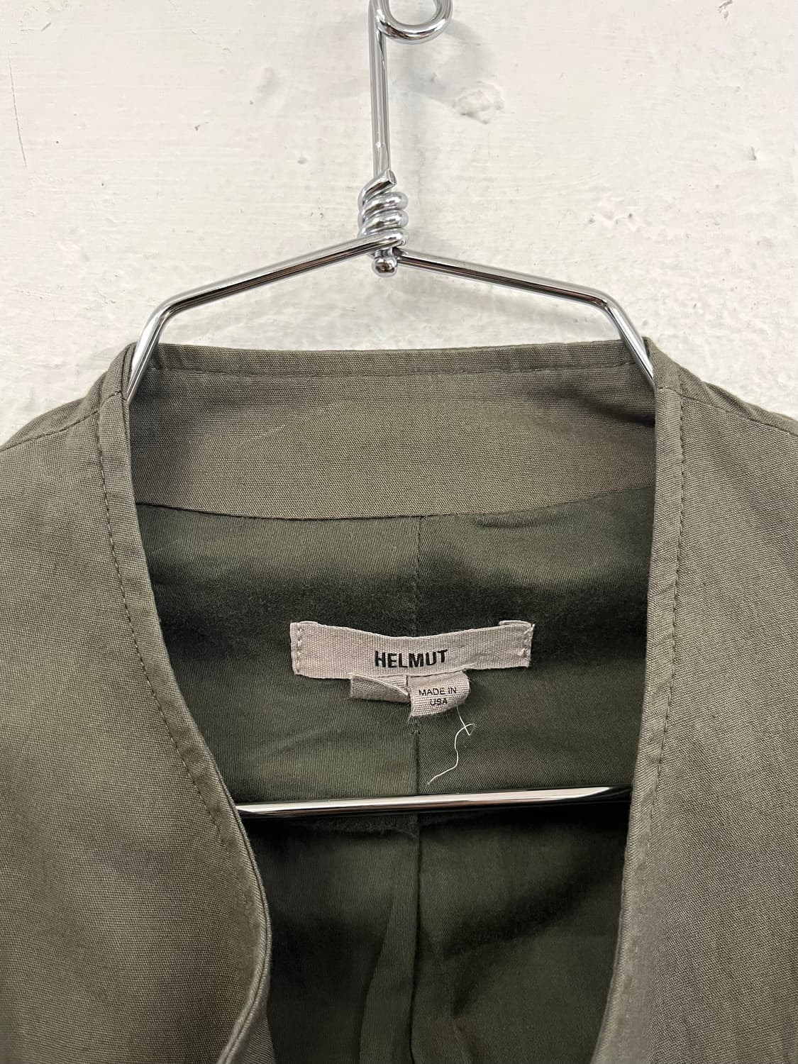 헬무트랭 런웨이 더블 지퍼 밀리터리 모터 자켓 상품이미지3